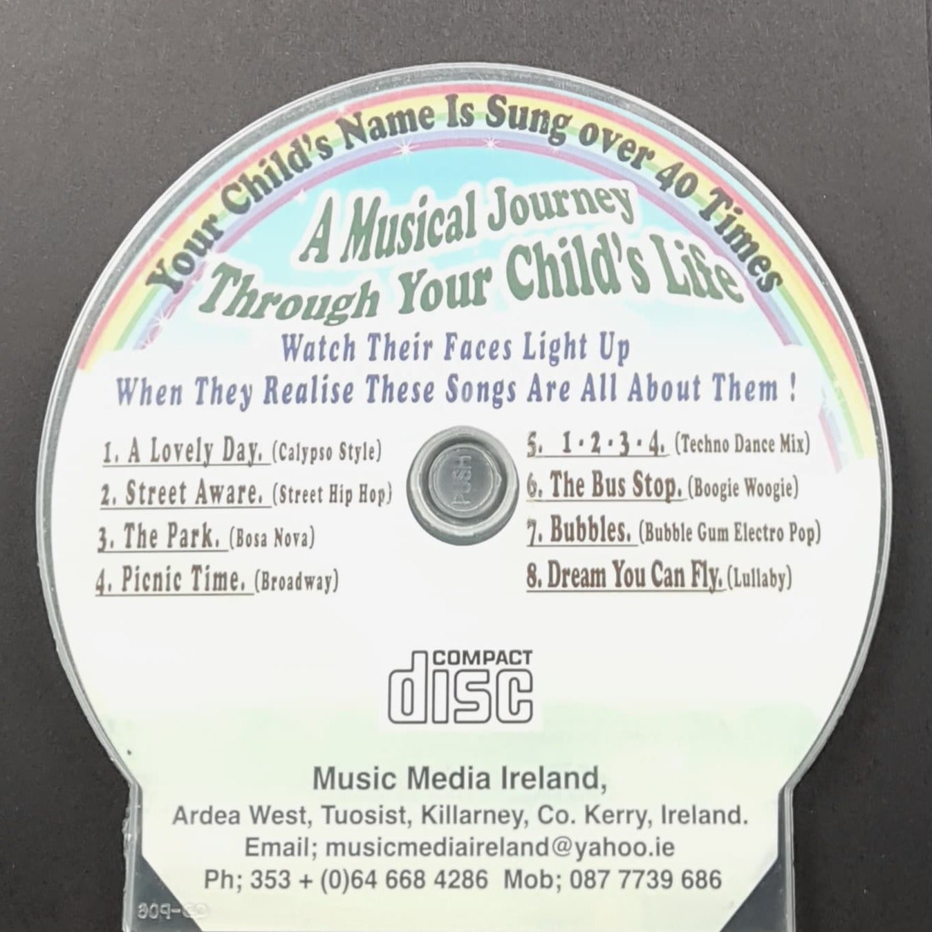 CD - Personalised Children's Songs / Laura