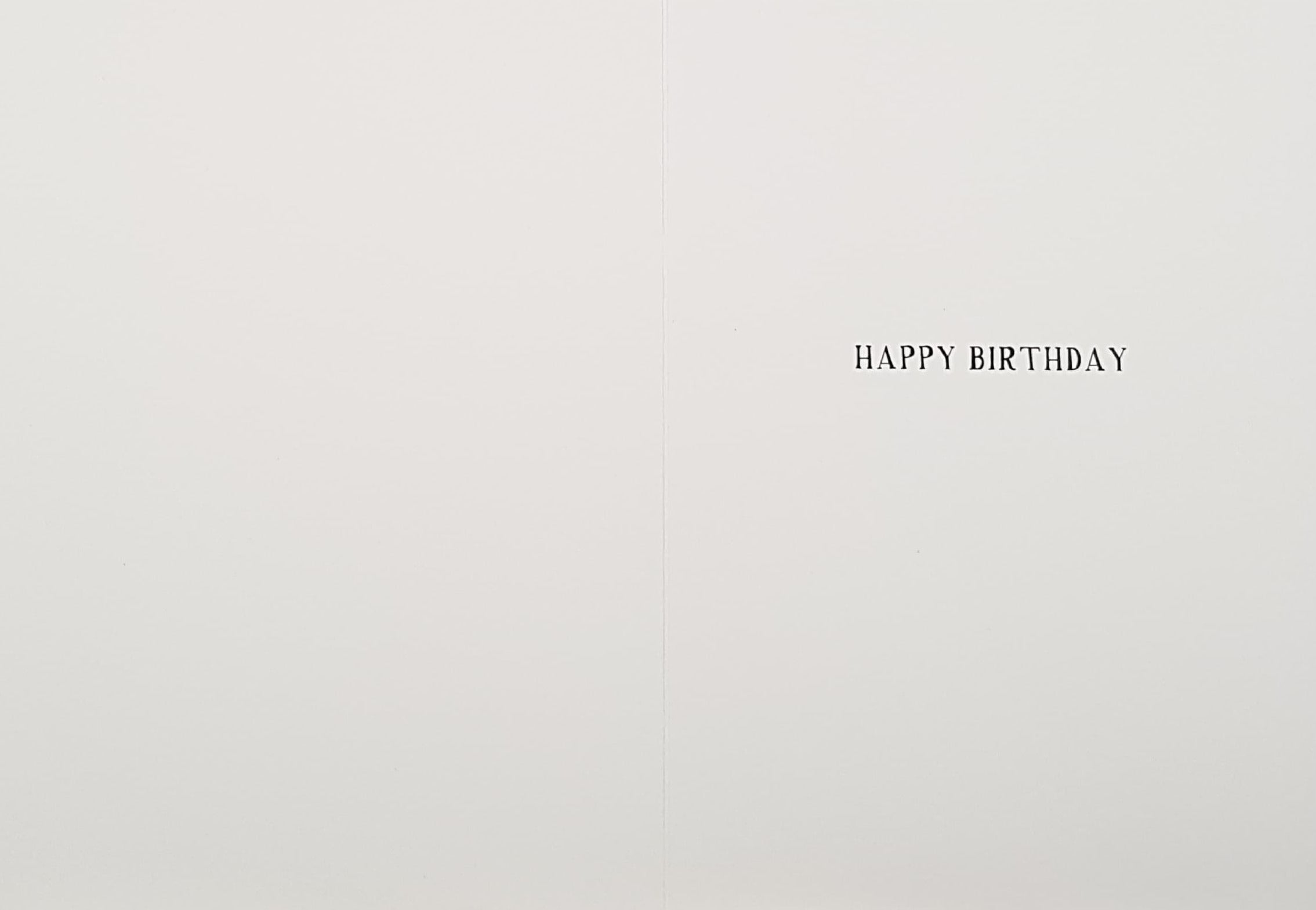 Birthday Card - Humour / 'I Just Got Wind It's Your Birthday'