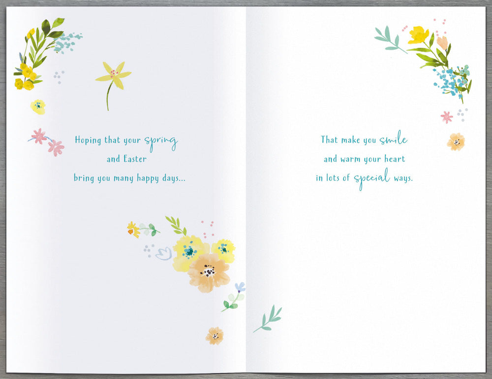 General Easter Card - Floral Eggs
