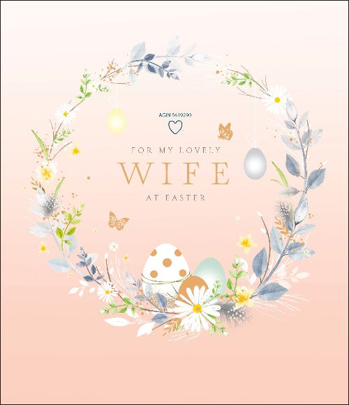 Wife Easter Card