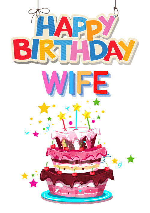 Wife Birthday Card Personalisation
