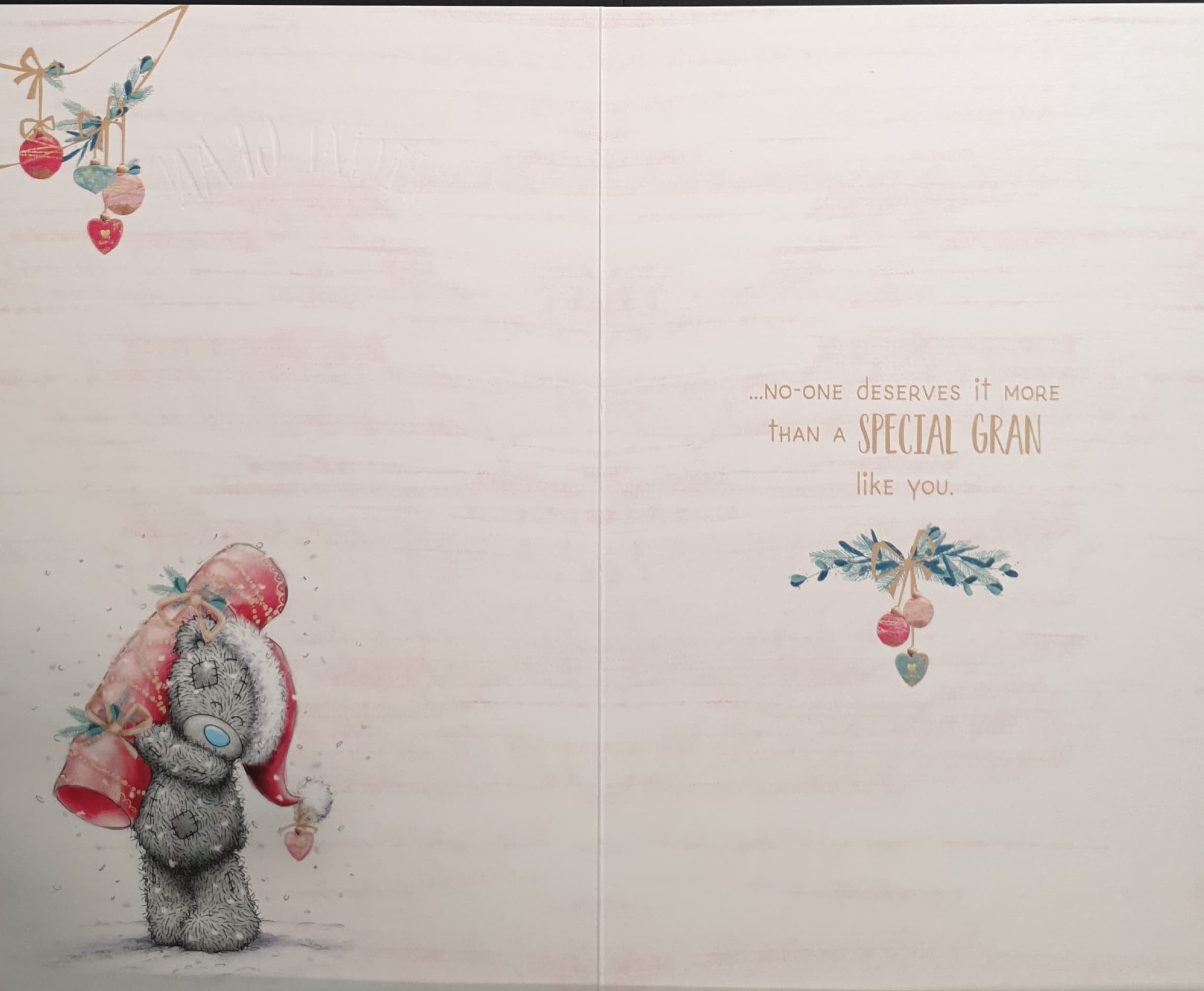 Special Gran Christmas Card - Cracker & Ted