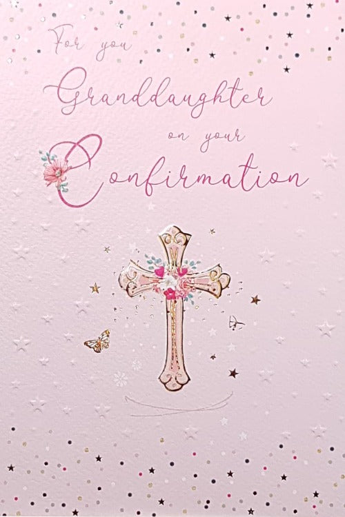 Granddaughter Confirmation Card