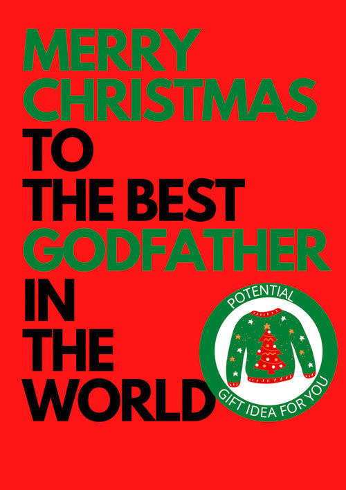 Godfather Christmas Card Personalisation