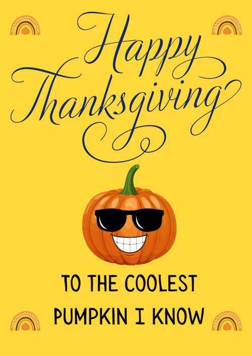 Funny Thanksgiving Card Persoanlisation