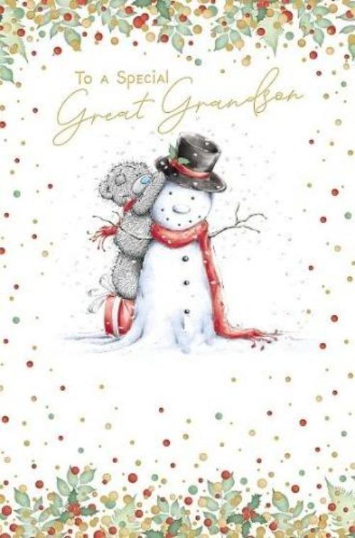 Great Grandson Christmas Card