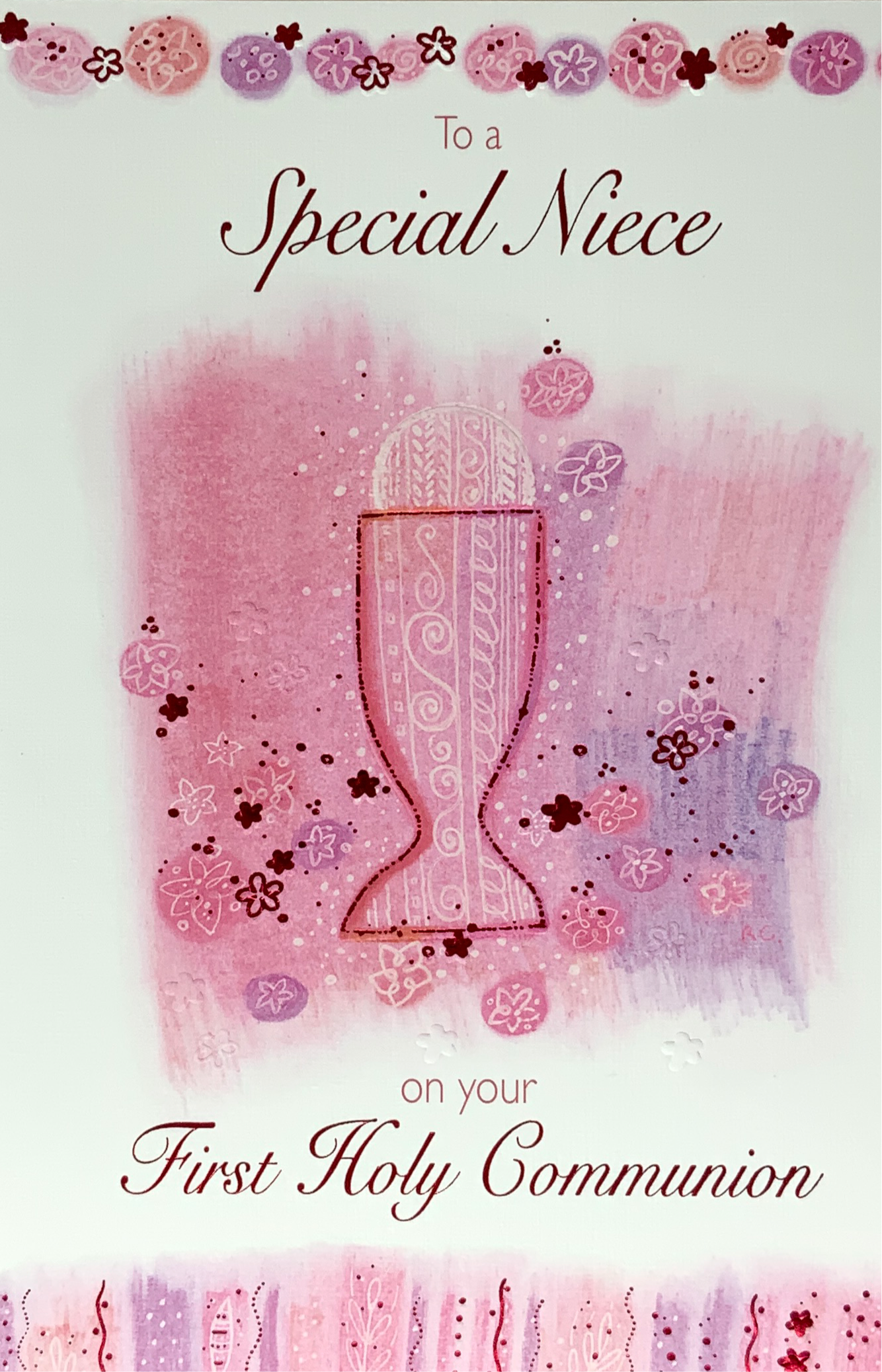 Communion Card - Congratulations On Your Very Special Day