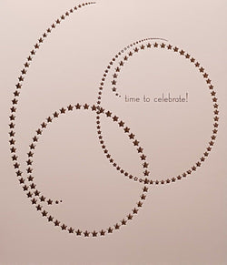 Age 60 Birthday Card - A Gold '60' On A Pink Front