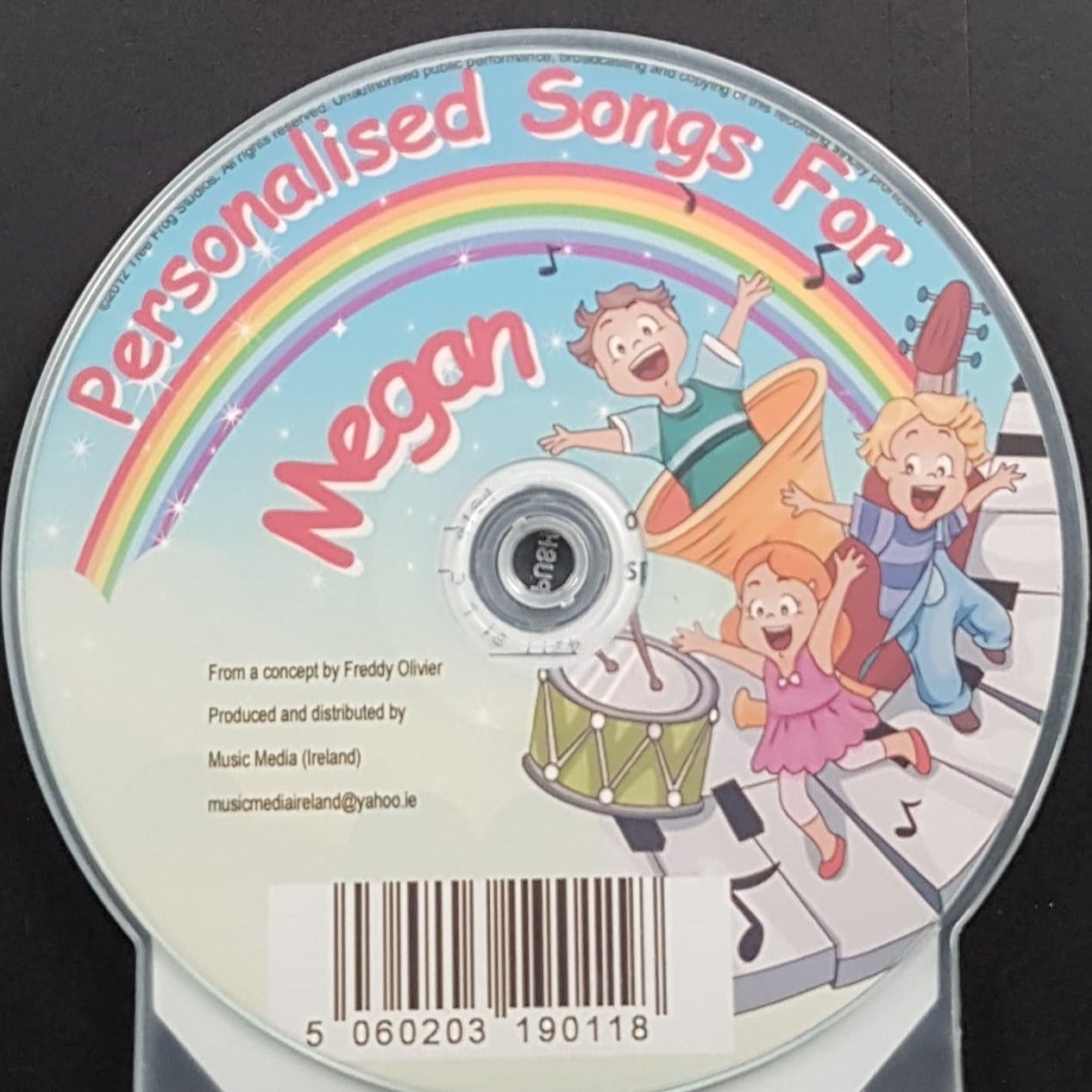 CD - Personalised Children's Songs / Megan