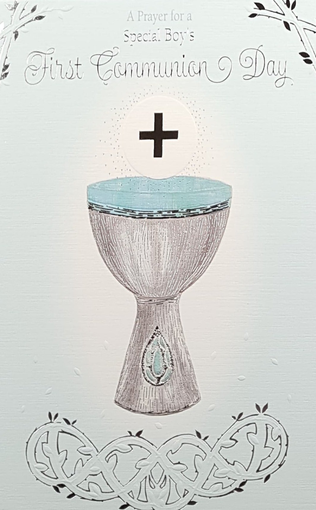 Communion Card - A Prayer For A Special Boy's First Communion Day