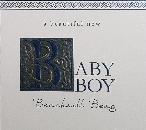 New Baby Card - Buachaill Beag