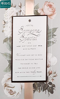 Someone Special Mothers Day Card - Day-To-Day Routine