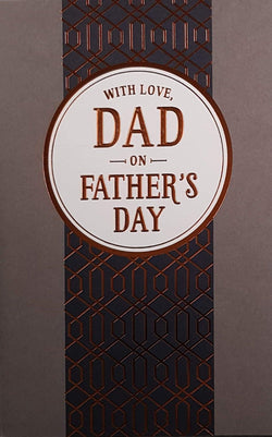 Fathers Day Card - Dad / With Love