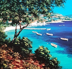 Blank Card - Humour / 'Beach And Boats'