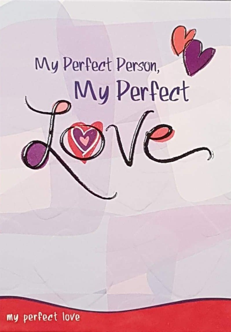Blue Mountain Arts Card - My Perfect Love