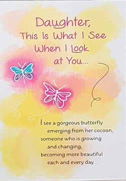 Blue Mountain Arts Card - Daughter / This Is What I See...