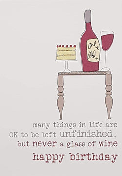 Birthday Card - General / Many Things In Life... (Humour)