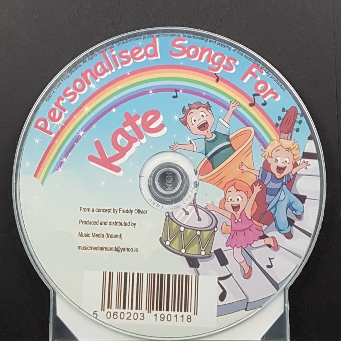 CD - Personalised Children's Songs / Kate