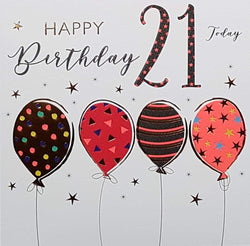 21st Birthday Cards