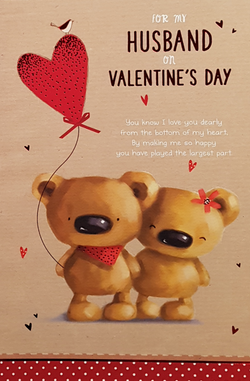Husband Valentines Day Card
