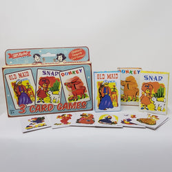 Card Games - 3 Card Game - Old Maid, Snap, Donkey