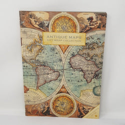 Gift Wrap - Book Of Gift Wrap / Antique Maps