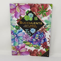 Gift Wrap - Book Of Gift Wrap / Succulents