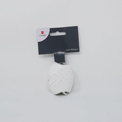 Gift Wrap - Ribbon / Plain White