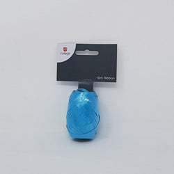 Gift Wrap - Ribbon / Plain Blue