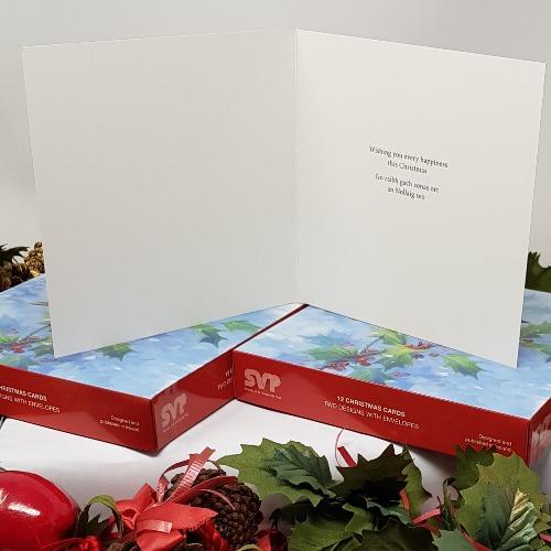 Charity Christmas Card - Box / Society Of St. Vincent de Paul SVP - Robin