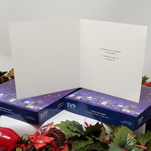 Charity Christmas Card - Box / Society Of St. Vincent de Paul SVP - Dove