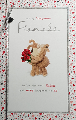 Fiancee Valentines Day Card