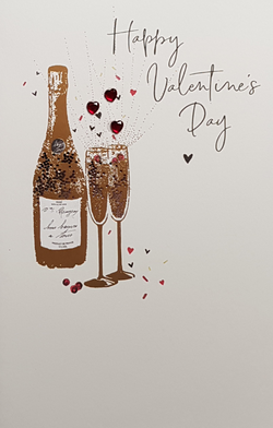 Girlfriend Valentines Day Card