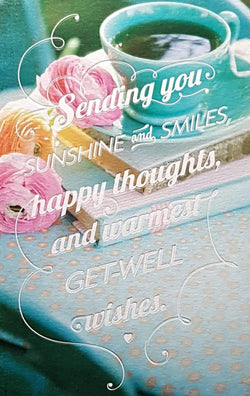 Get Well Card - Happy Thoughts
