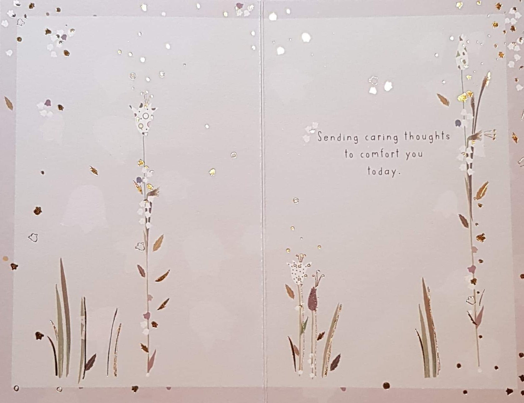 Sympathy Card - 'We All Heal In Our Time'