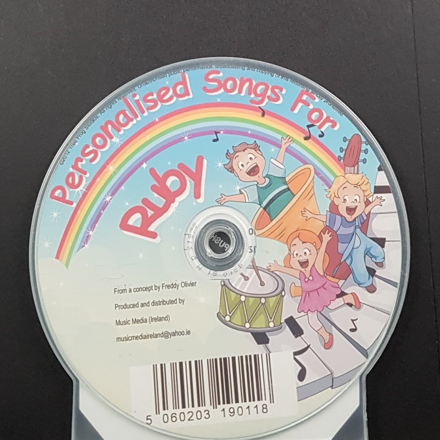 CD - Personalised Children's Songs / Ruby
