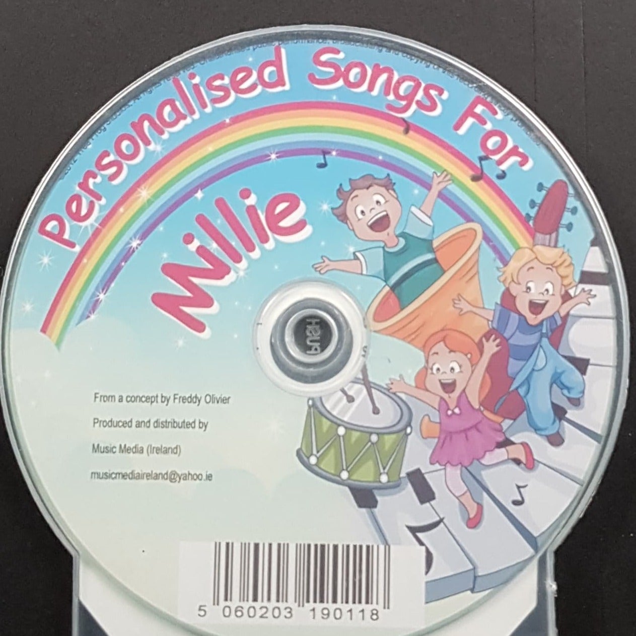 CD - Personalised Children's Songs / Millie