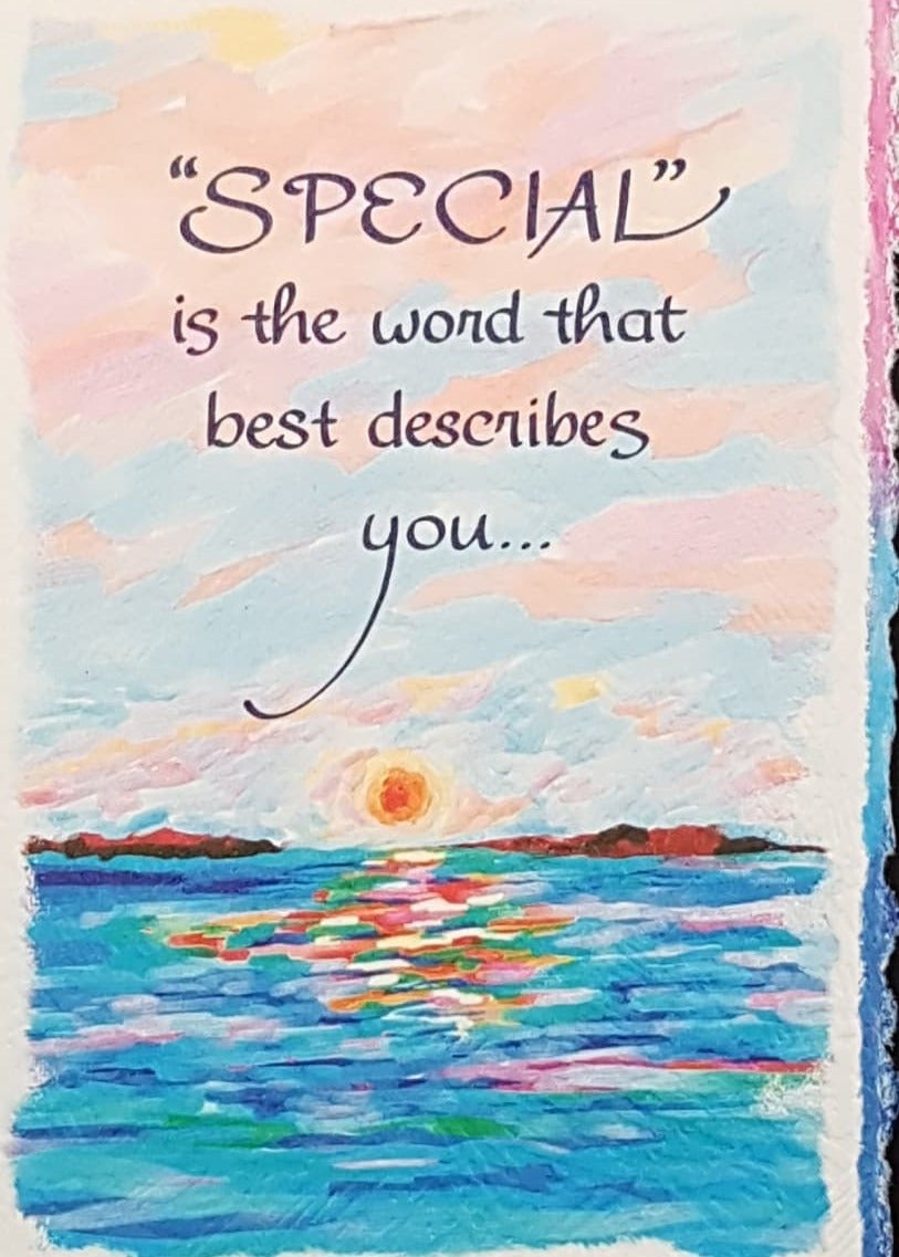 Blue Mountain Arts Card - ''Special'' Is The Word That Best Describes You