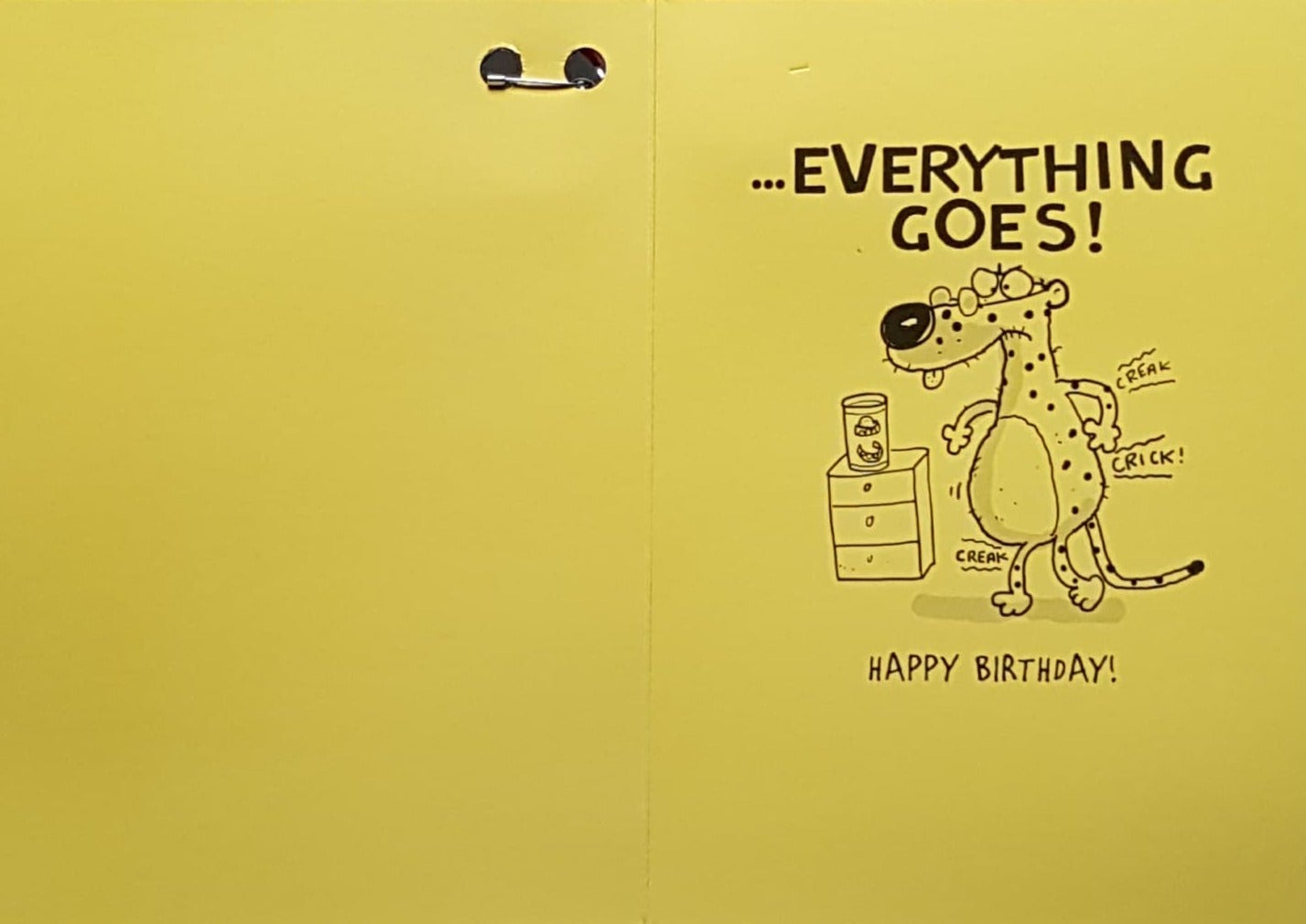 Birthday Card - Older & Wise (Humour)