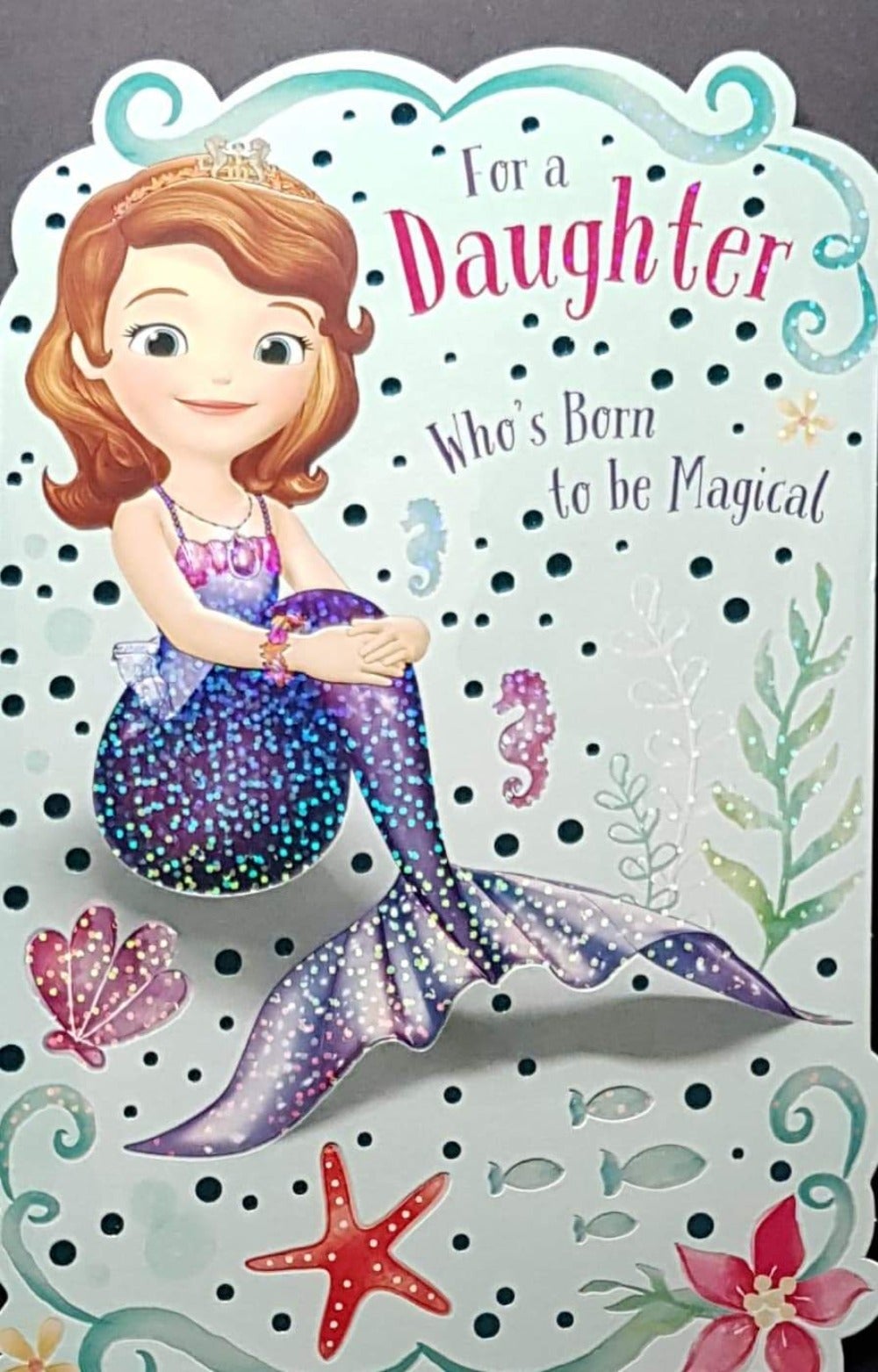 Birthday Card - Daughter / A Mermaid