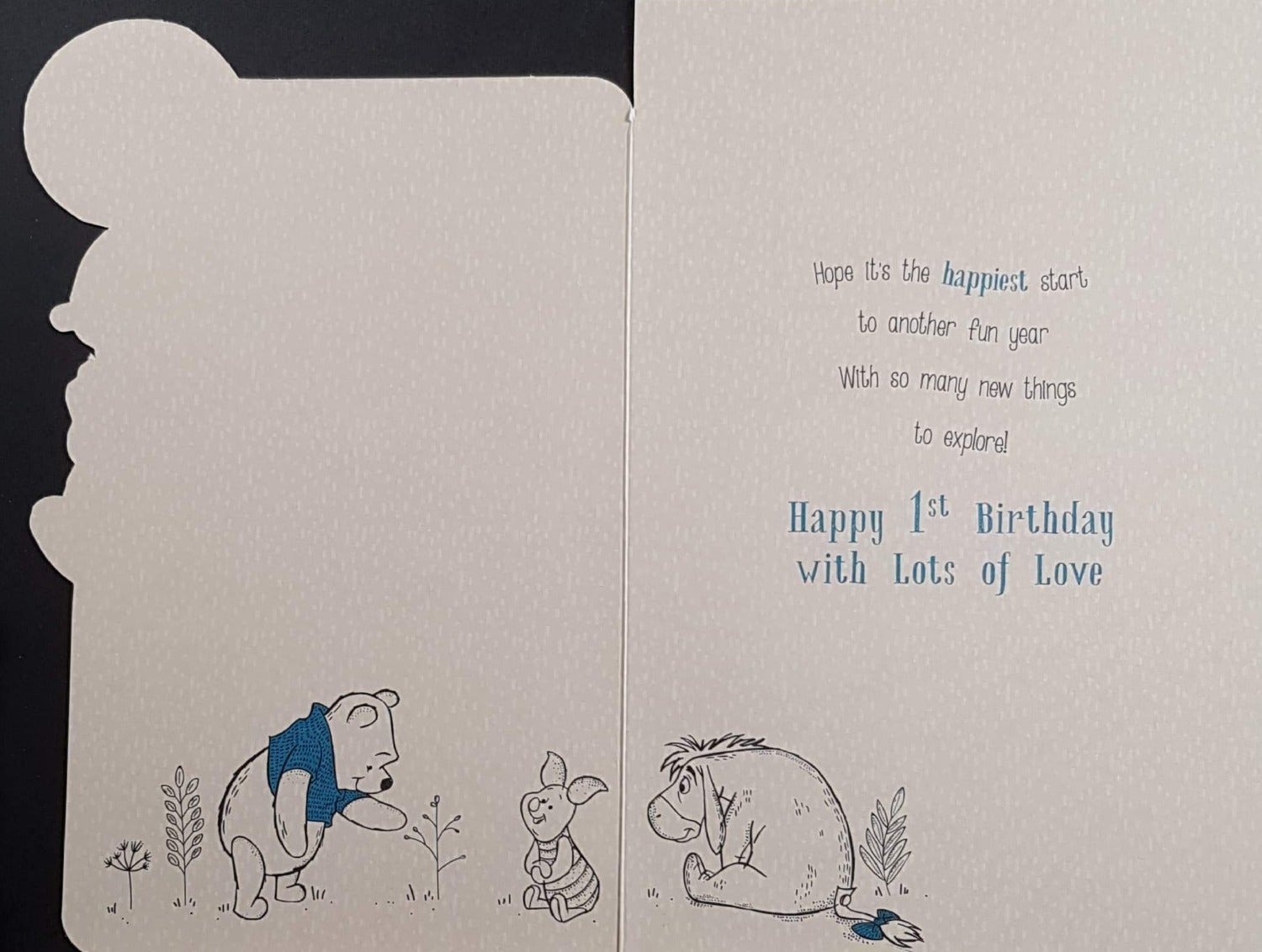 Age 1 Birthday Card - You've Had Lots Of Firsts : Your First Laugh...