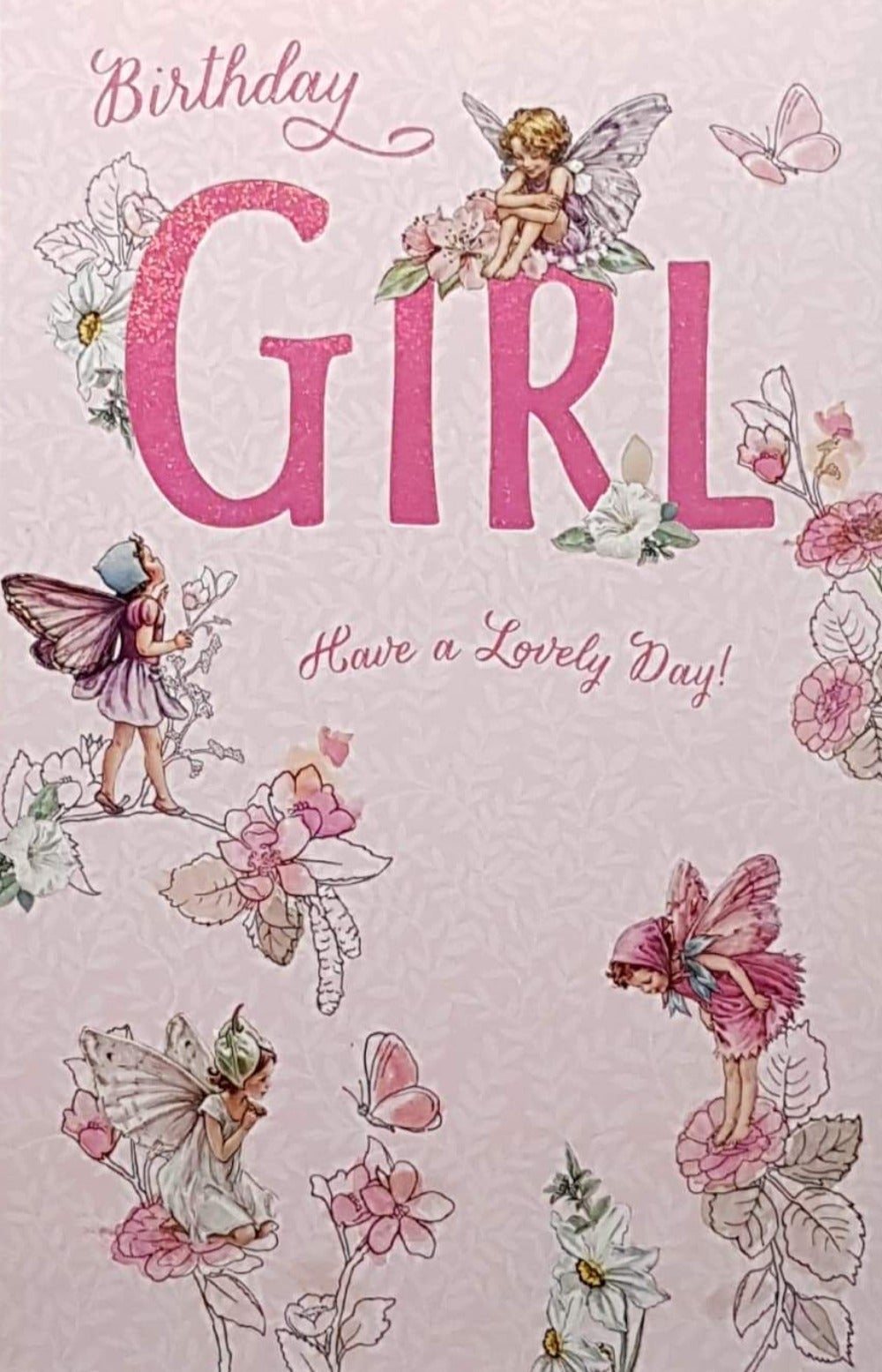 Birthday Card - Girl / Fairies