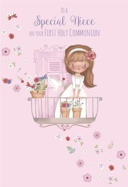 Communion Card - To A Special Niece