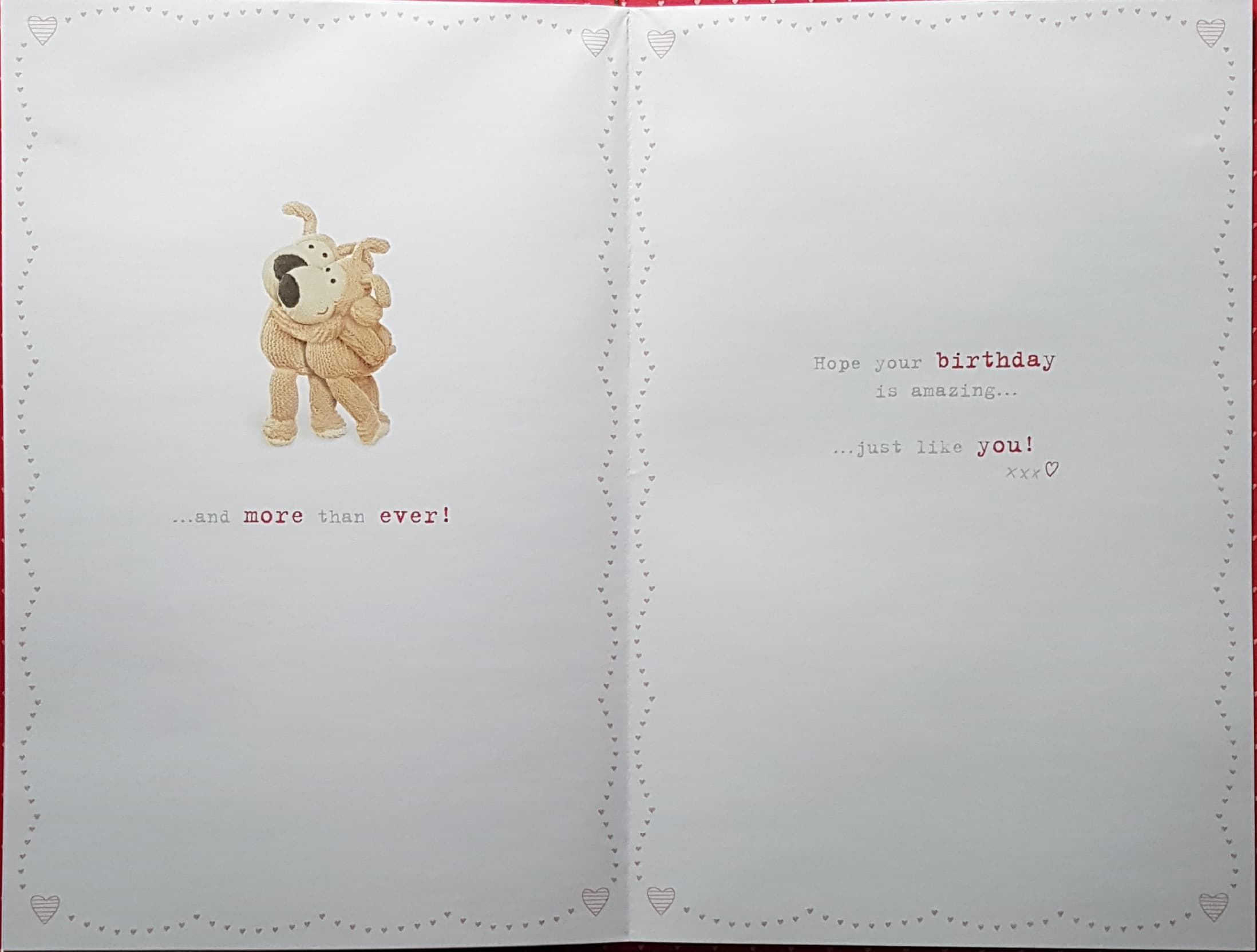 Birthday Card - One I Love / You Mean The World To Me...& A White Globe