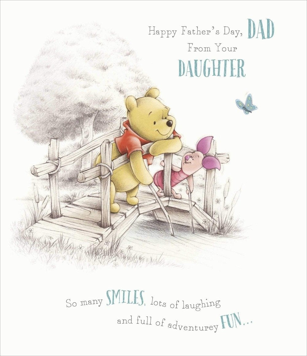Fathers Day Card - Dad From Daughter / So Many Smiles, Lots Of Laughing...