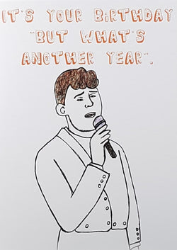 Dublin Card Company - A Man Singing  (Birthday)