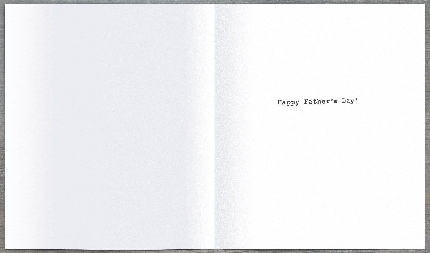 Fathers Day Card - Humour / Dad Was Close To Tears