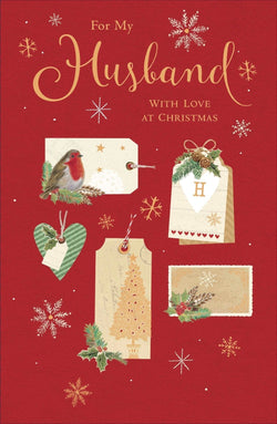 Husband Christmas Card