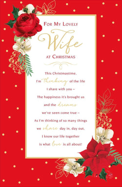 Wife Christmas Card