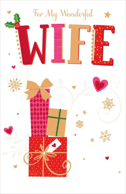 Wife Christmas Card